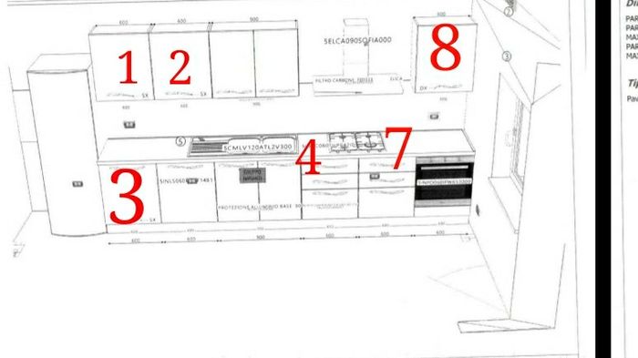 Mobili della cucina 1