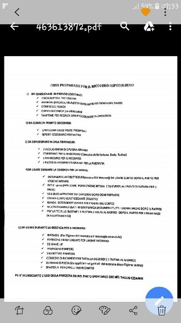 Cosa preparare per il ricovero in ospedale? lista - 1