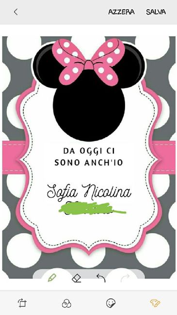 Bigliettini nascita - 1