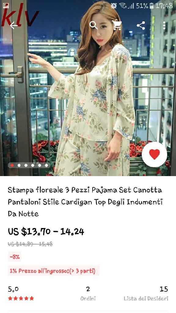 Pigiama preparazione - 1