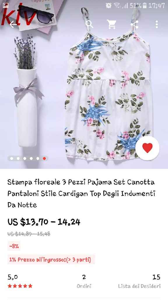 Pigiama preparazione - 2