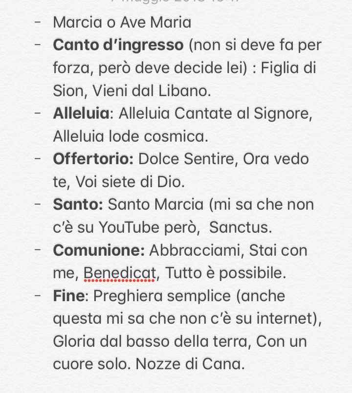 Musica chiesa - 1