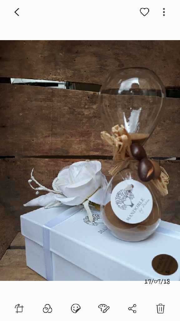 Cosa avete scelto come bomboniere? - 1