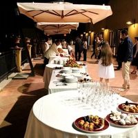 bouffet in terrazza con vista