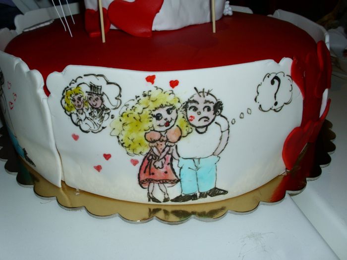 Seconda vignetta - al secondo appuntamento lei pensa al matrimonio