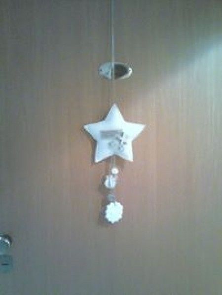 dietro porta natalizio