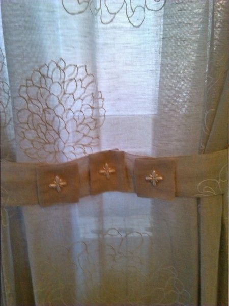 Fascia centrale  tenda bagno grande