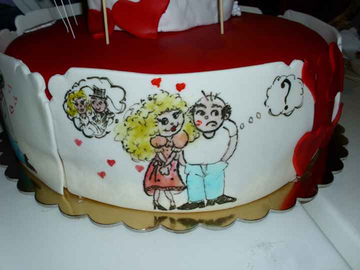 Seconda vignetta - al secondo appuntamento lei pensa al matrimonio