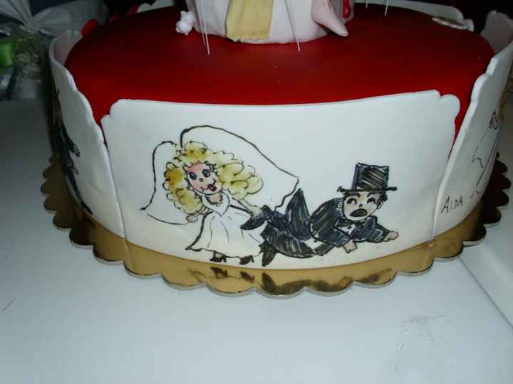 4° vignetta - la sposa acchiappa lo sposo