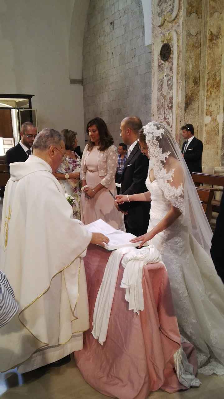 firma della sposa
