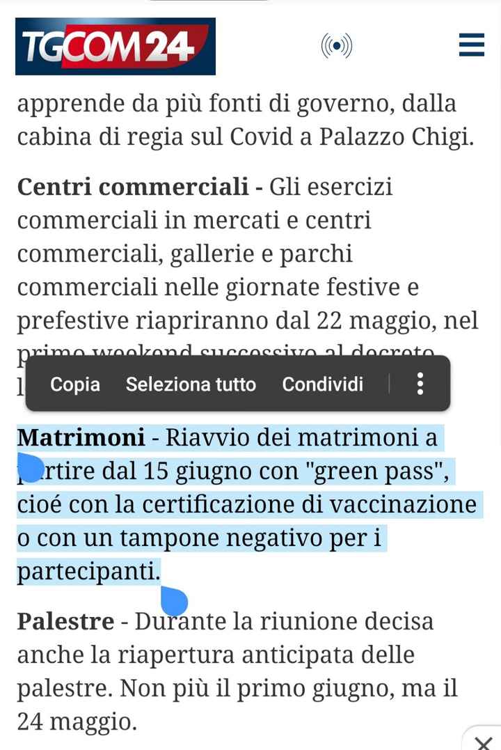 Spose 2021 ecco una gioia 🤞💪🍀 - 1