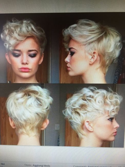 Spose con i capelli cortissimi - 3