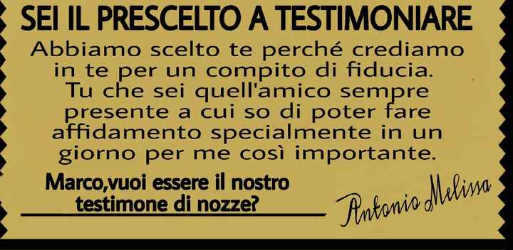 Testimoni di nozze - 2