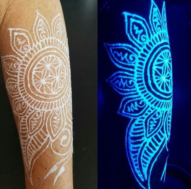 Henné tatuaggio arabo - 1