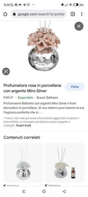 Bomboniera : profumatore ambienti , gradireste riceverlo come bomboniera? 2