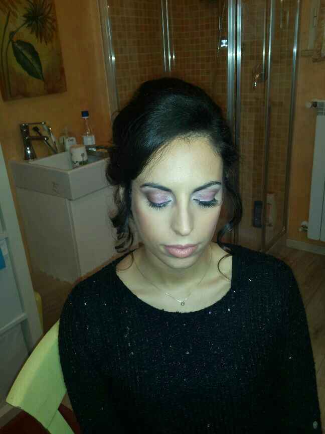 Prima prova trucco e acconciatura - 1