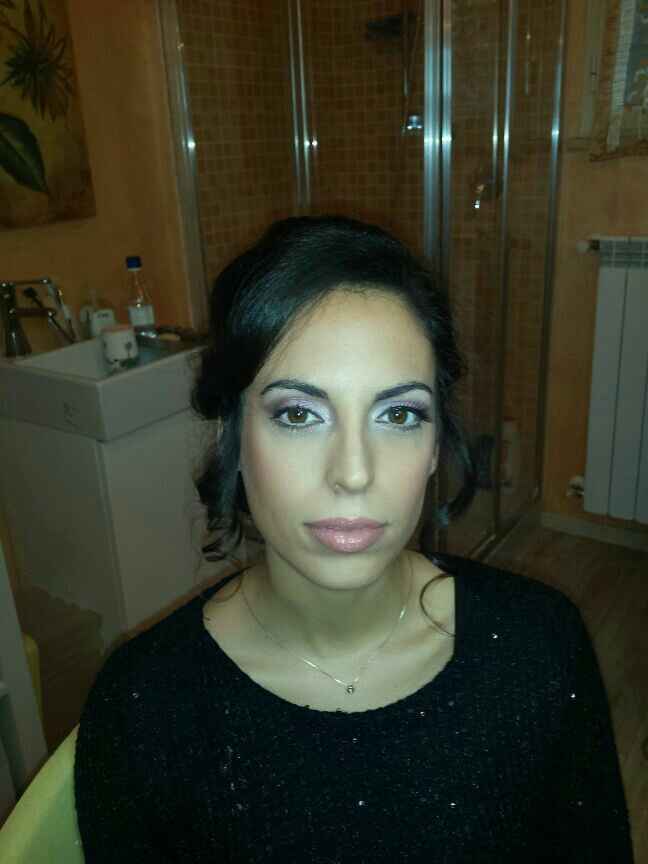 Prima prova trucco e acconciatura - 2