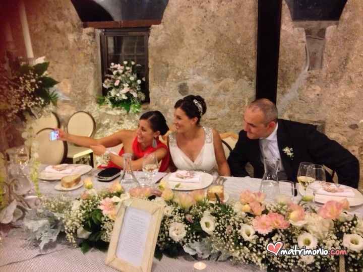 Il tavolo degli sposi