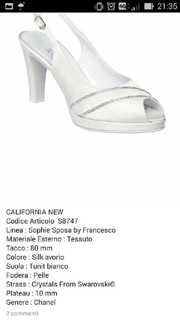 Crisi scarpe albano.. sophie sposa by francesco?? - 1