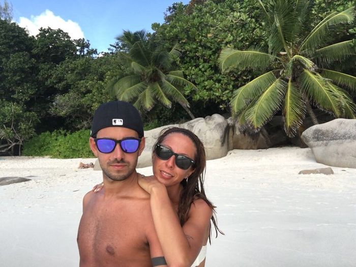 Seychelles, noi a Anse Georgette! :) 