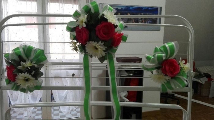 Decorazione auto sposa - 3