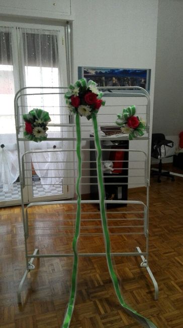 Decorazione auto sposa - 4