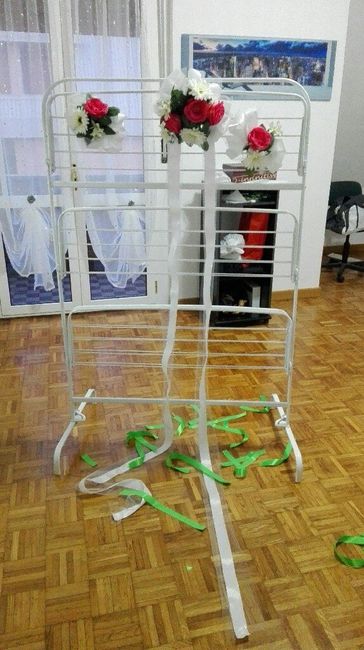 Decorazione auto sposa - 1