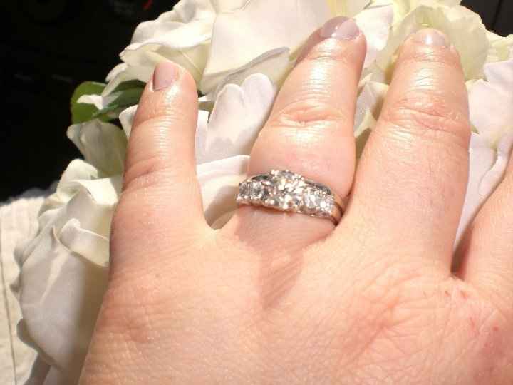 Il mio anello di fidanzamento