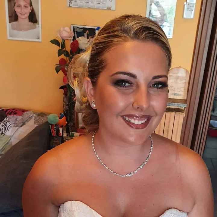 Trucco sposa - capelli chiari/occhi chiari - 1