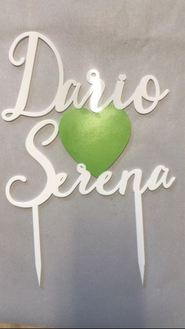 Indecisione sul Cake Topper 1