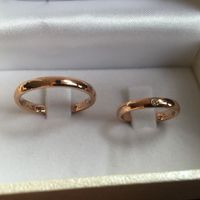 Fedi oro rosa