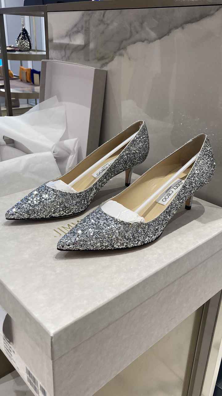 First: shoes please!