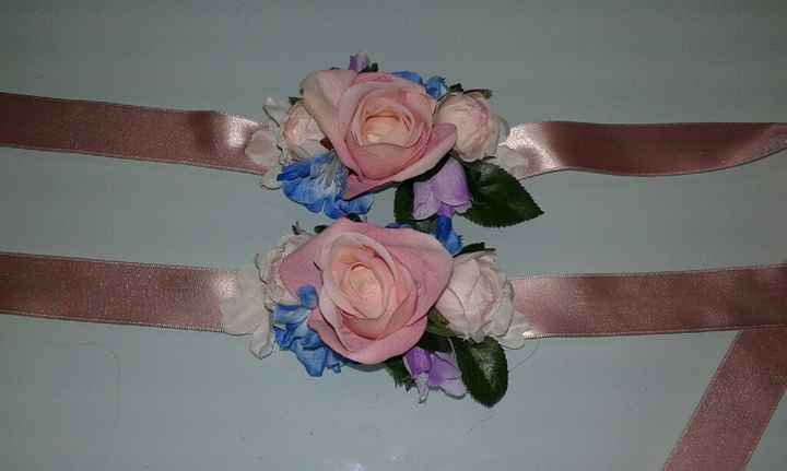 Arrivati!!! bracciali damigelle e bottoniere!!!! - 1