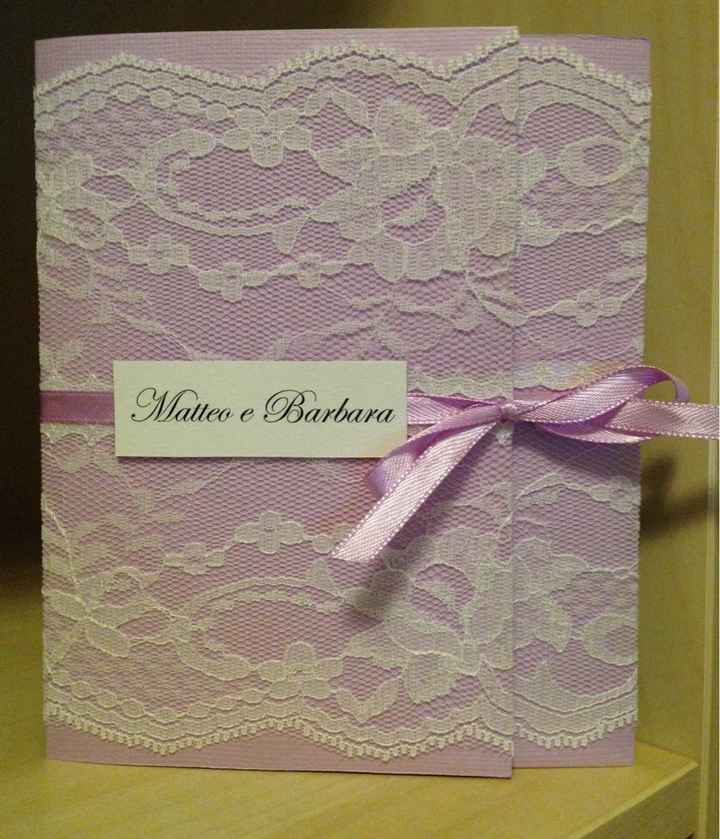 Le partecipazioni secondo il tema delle nozze! - 1