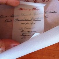 La scritta delle mie partecipazioni 