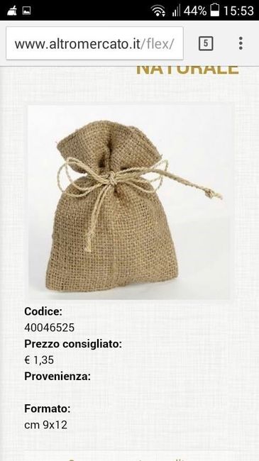 Sacchetti portaconfetti