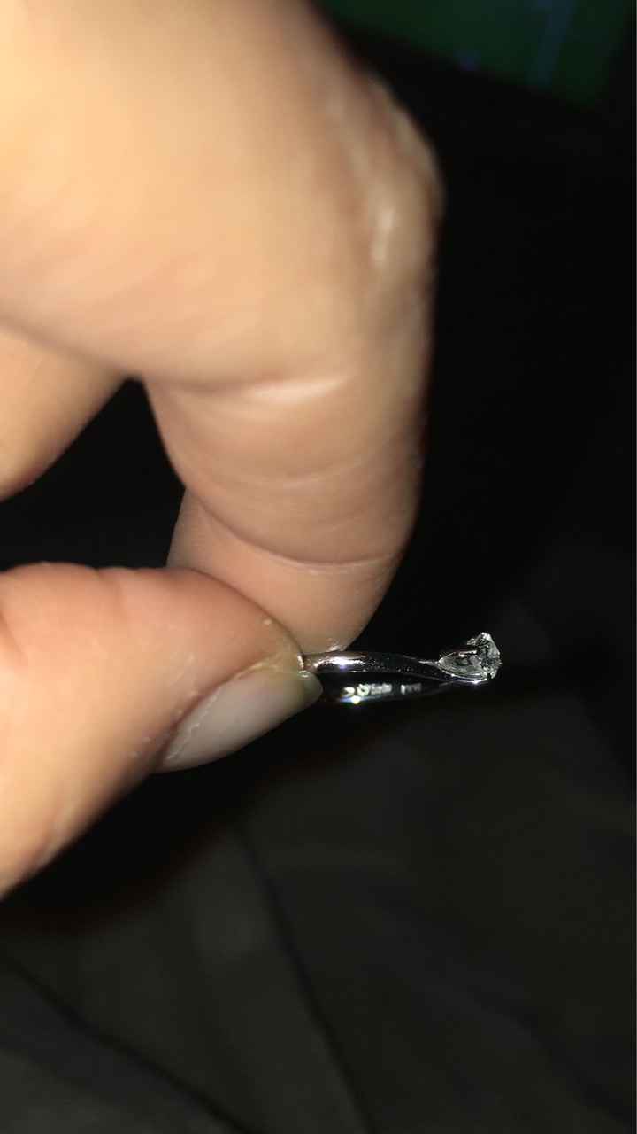 Anello di fidanzamento d’oro senza timbro??? - 1