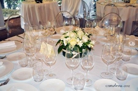 Centrotavola matrimonio.