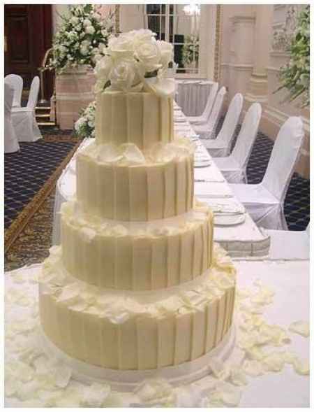 wedding cake.