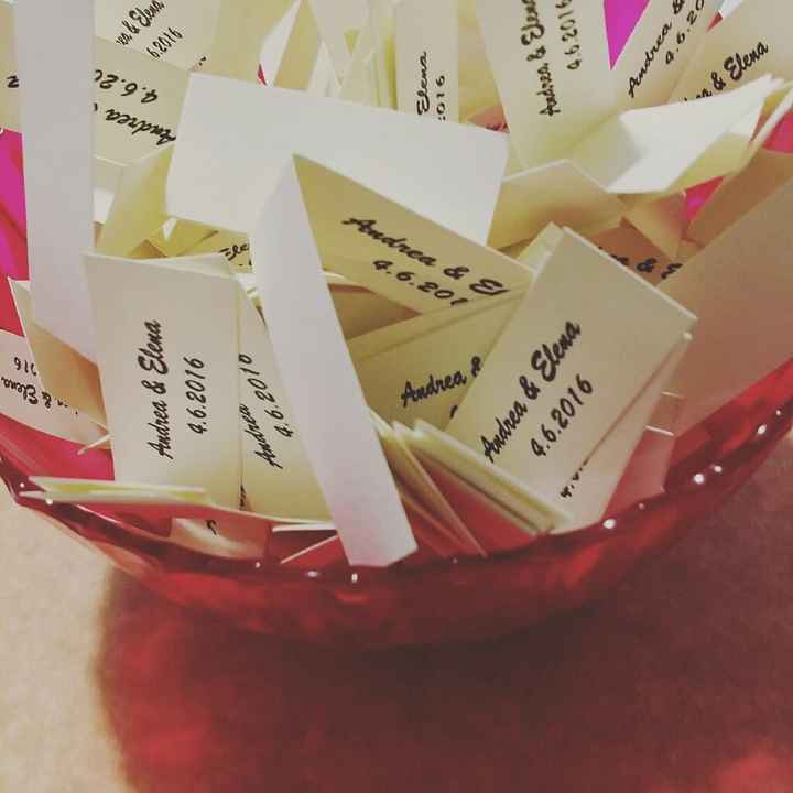 Bigliettini bomboniera - 1