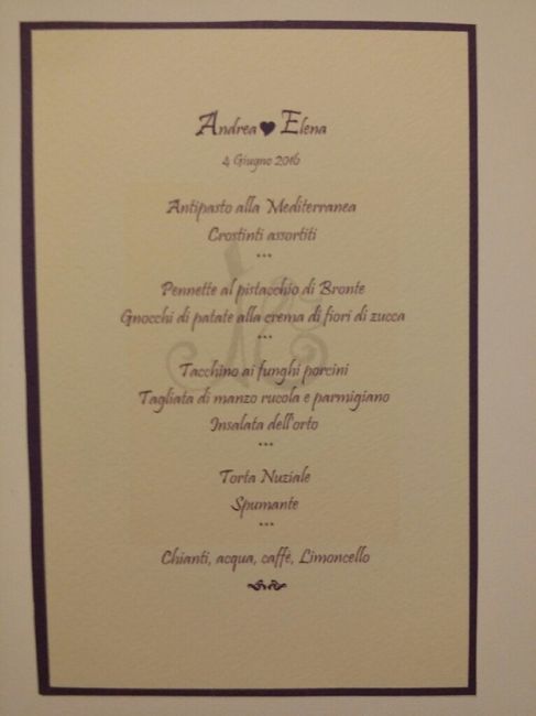 Il nostro menu fai da noi - 1