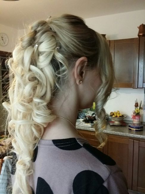 Prima prova acconciatura - 2