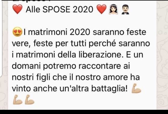 Per tutte noi 🤞🏻❤️💪🏻 2020 1