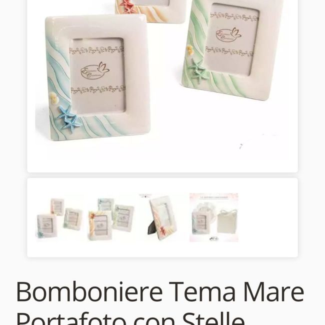 Bomboniere scelte, comprate, arrivate 🤩 17