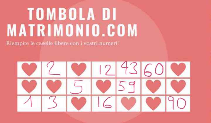 Condividi i tuoi numeri! 7