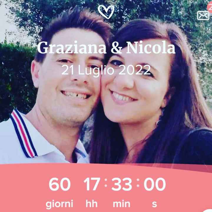 Il nostro countdown 👰🤵💝 - 1