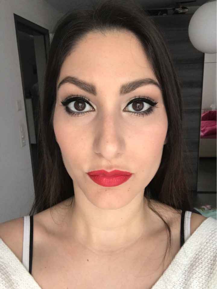 Prova trucco fatta da me - 1