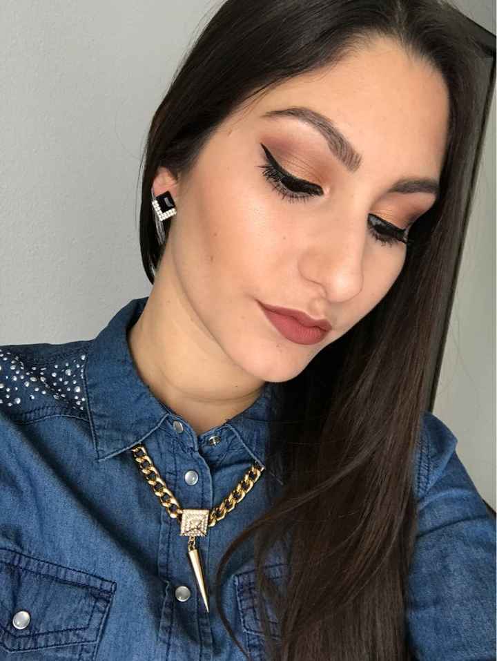 Prova trucco fatta da me - 3