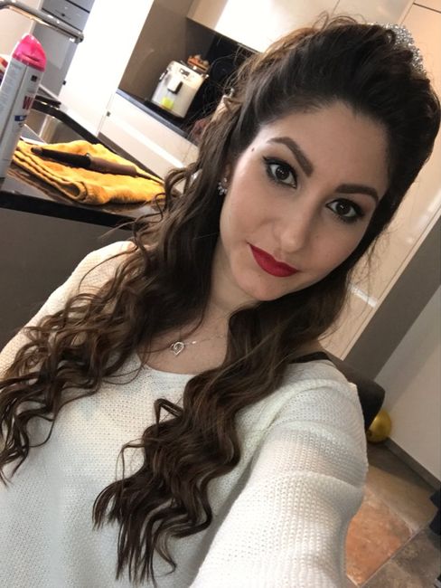Acconciatura dei capelli 2. prova 😍❤ - 4
