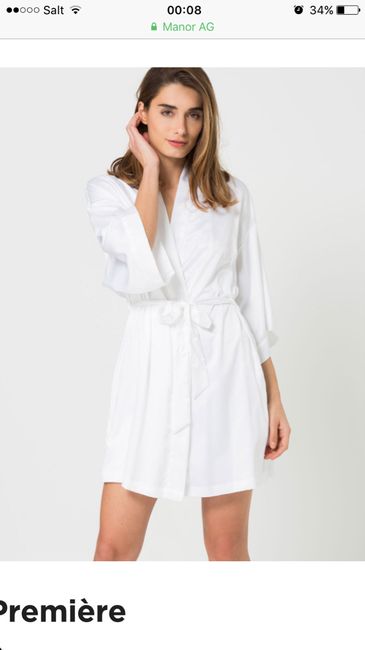 Vestaglia bianca - 3